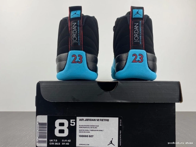 Gamma Retro 12 130690-027 Blue Jordan 0719